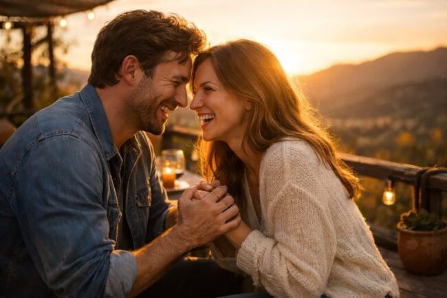 8 Types of Love — couple holding hands at sunset, symbolizing romantic, friendly, and playful connection