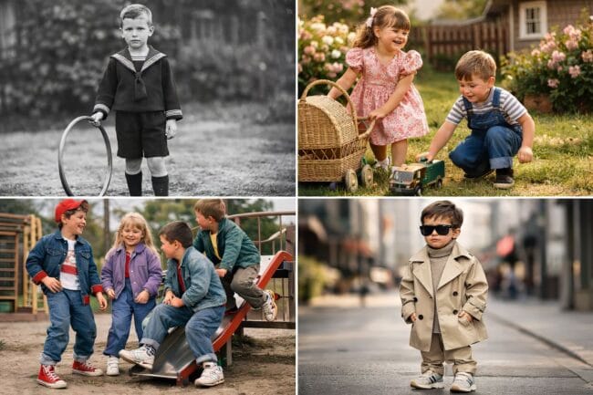 Century of Fashion — children’s clothing designed for comfort, safety, and imaginative autonomy
