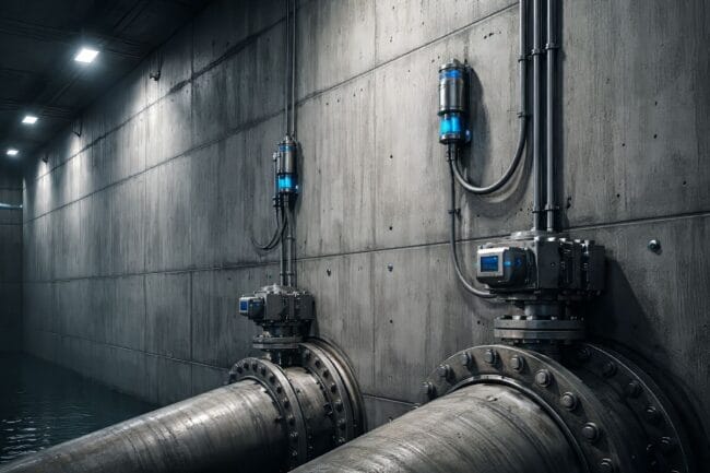 Austria’s 1B Liter Mega Reservoir: A Massive Win for Water — AI-generated image of industrial pipes and concrete walls